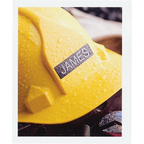 Brother Tape, White on black, 12mm - Retail Packaging