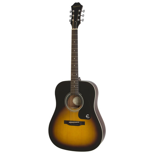 Epiphone FT-100 Acoustic Guitar - Vintage Sunburst - Only at Best Buy