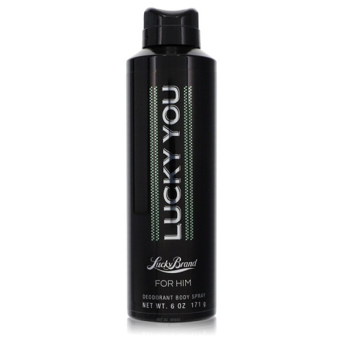 Lucky You By Lucky Brand Deodorant Body Spray 6 Oz