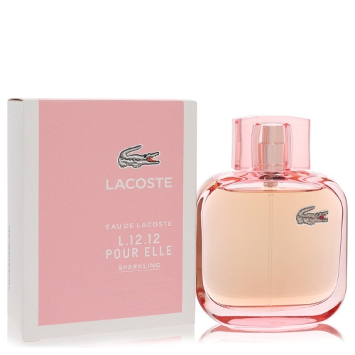 Lacoste Eau De Lacoste L.12.12 Pour Elle Sparkling By Lacoste Edt Spray 3 Oz