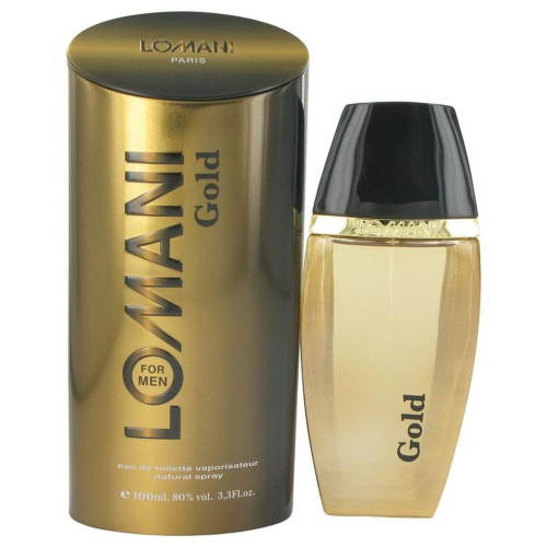 Lomani Gold for Men-3.3-Ounce EDT Spray