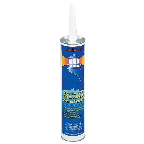 SUDBURY  Elastomeric Marine Sealant - 10OZ Cartridge - In White