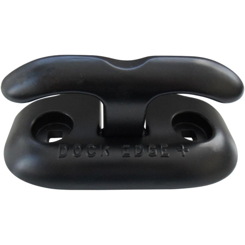 Dock Edge Flip-Up Dock Cleat - 6" - Black