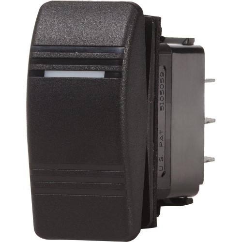 BLUE SEA SYSTEMS Blue Sea 7945 Contura Iii Switch Spdt - (On)-Off-On - Black