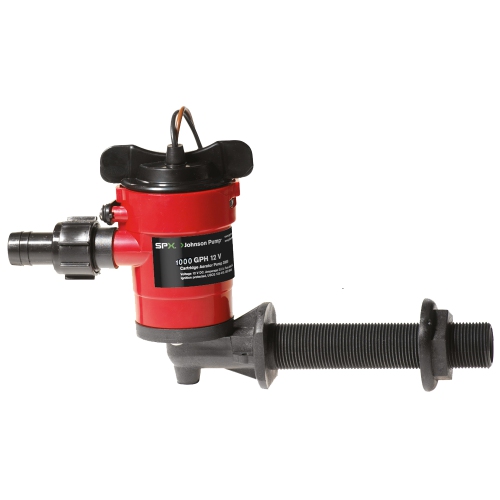 JOHNSON PUMP  Cartridge Aerator 1000 Gph 90° Intake - 12V