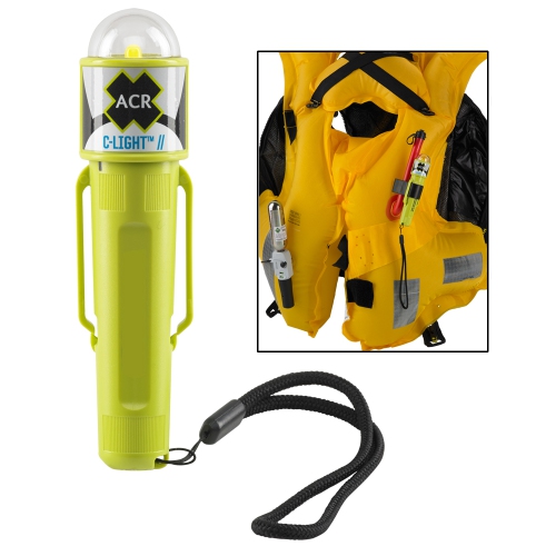 ACR ELECTRONICS  Acr C-Light - Manual Activated Led Pfd Vest Light W-Clip