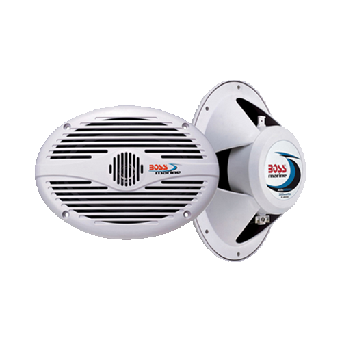 Boss Audio MR690 6" x 9" Oval Speakers - White