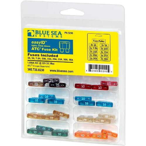 BLUE SEA SYSTEMS  Sea 5290 Easyid Fuse Kit