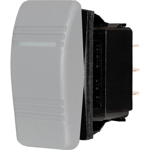 Image 1 of 1.. Blue Sea 8219 Water Resistant Contura III Switch - Gray