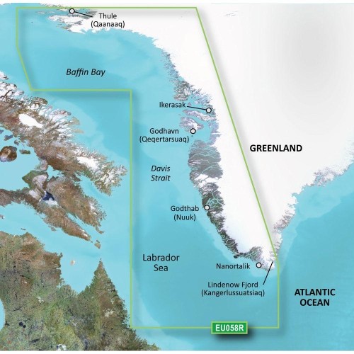 Garmin BlueChart® g2 Vision® HD - VEU064R - Greenland - microSD™-SD™