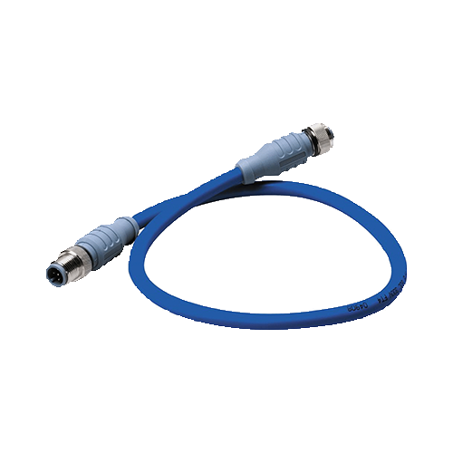 Maretron Mid Double-Ended Cordset - 3 Meter - Blue