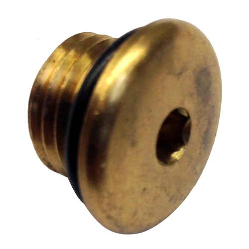 UFLEX USA  Uflex Brass Plug W-O-Ring for Pumps
