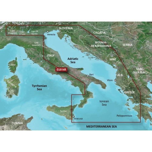 Garmin BlueChart® g2 Vision® HD - VEU014R - Italy, Adriatic Sea - microSD-SD