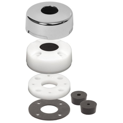 BLUE SEA SYSTEMS  Sea Cableclam W-Stainless Steel Dress Cap - 0.68"