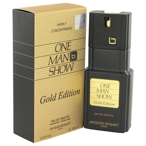 JACQUES BOGART  One Man Show By Edt Spray 3.3 OZ In Gold