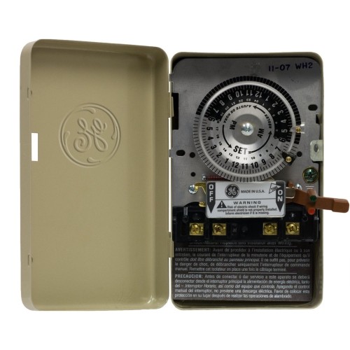 General Electric 240V 5HP Mechanical Water Heater Time Switch - 15146