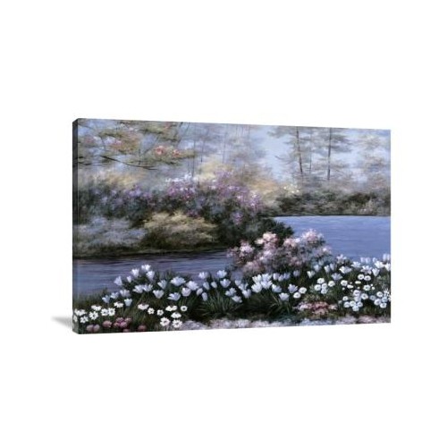 Canvas Ready to Hang by Diane Romanello - Blooming Isle - 24 X 36"