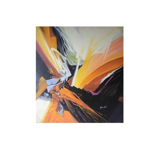 Oil Painting on Canvas Gallery Wrap Ready to Hang - Abstract - 36 X 36"