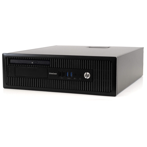 HP EliteDesk 800 G1 Small Form Factor Desktop - Intel Core i5-4570, 12GB Memory, 1TB HDD, Win 10 Home + Wi-Fi (EN/FR), DVD by HP - Refurbished condition - Image 6