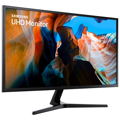 Samsung 32" 4K Ultra HD 60Hz 4ms GTG VA LED FreeSync Monitor (LU32J590UQNXZA) – Black