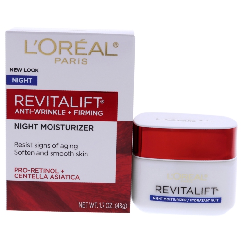 Revitalift Anti-Wrinkle & Firming Moisturizer by L'Oreal Paris for Unisex - 1.7 oz Night Cream