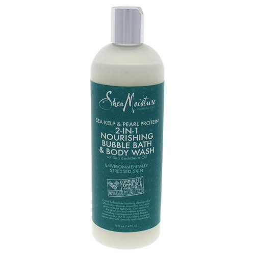 Sea Kelp & Pearl Protein Nourishing Body Wash by Shea Moisture for Unisex - 16 oz Body Wash