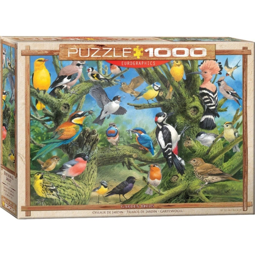 EUROGRAPHICS  Garden Birds By Joahn Francis 1000-Piece Puzzle
