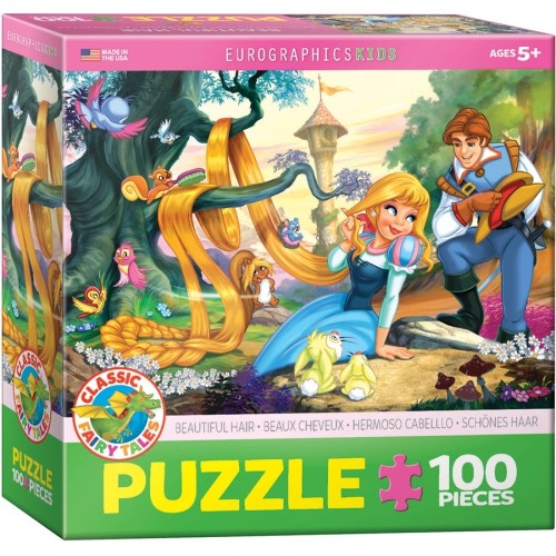 EUROGRAPHICS  Beautiful Hair 100-Piece Puzzle