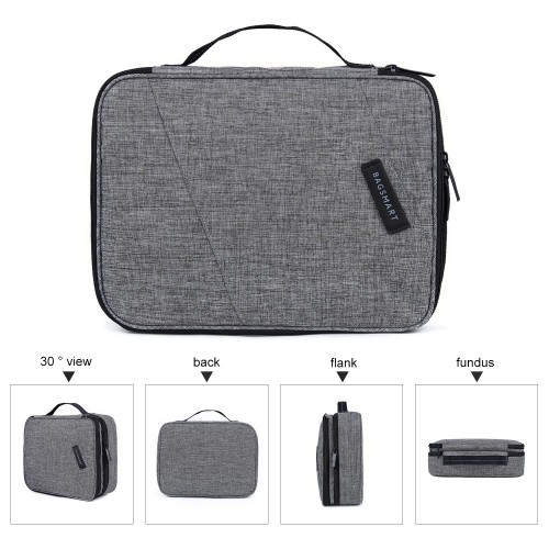 Bagsmart Large Double Layer Travel Case For Electronic Laptop Accessories And Nintendo Switch Fit Up To 10 5 Inch Ipad Pro Gr Best Canada - Nintendo Switch Leather Case Gr Bagsmart Large Double Layer Travel Case For Electronic Laptop Accessories And Nintendo Switch Fit Up To 10 5 Inch Ipad Pro Gr Best Canada - Nintendo Switch Leather Case Gr