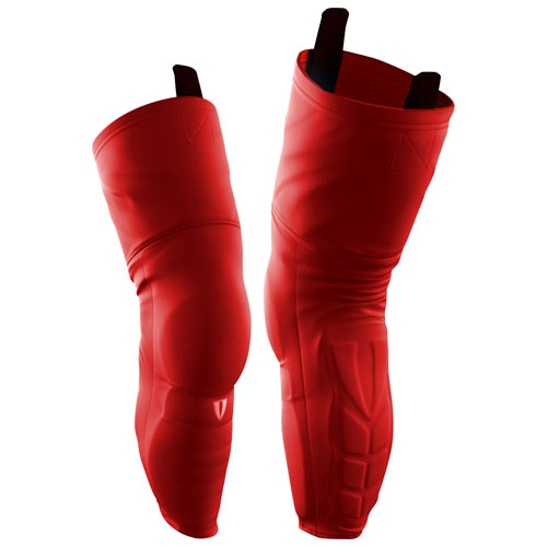 Vital Nation Protective Kevlar Hockey Socks - Intermediate - Red