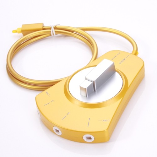 Câble à fibre optique numérique eGALAXY® Toslink 3-Way Sélecteur 3 à 1