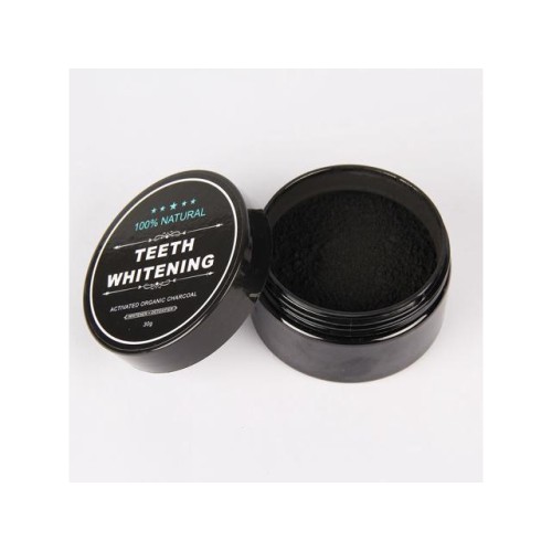 Natural Whitening Tooth Powder Activated Charcoal Toothpaste 30g - 3 Pack
