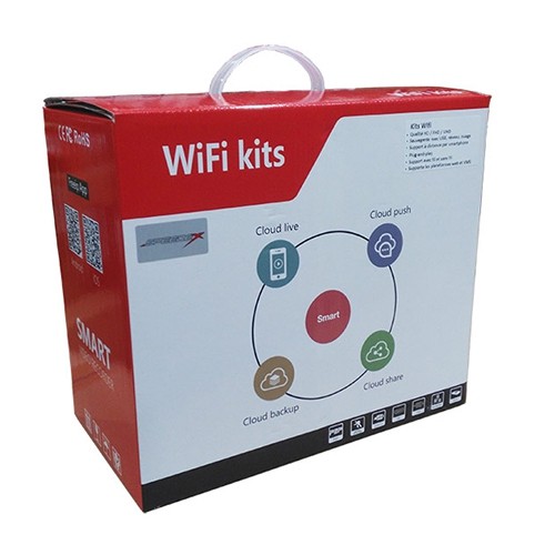 Speedex 4 CH Wifi 1080P Kit, 4 Bullet Cameras, 1 x 8 Ch NVR