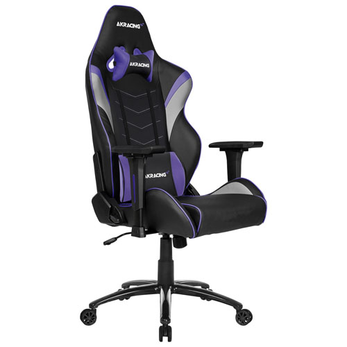 Akracing Lx Ergonomic Gaming Chair Black Purple Grey Best Buy