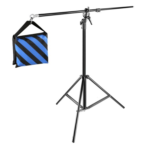 Neewer 10ft 3m Two Way Rotable Tripod Boom Light Stand With Sandbag Neewer 10ft 3m Two Way Rotable Tripod Boom Light Stand With Sandbag For Photo Photography Studio Bulletin Boards Best Canada