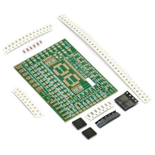 SMD//SMT Components Practice Board Soldering Skill Training Beginner DIY Kit