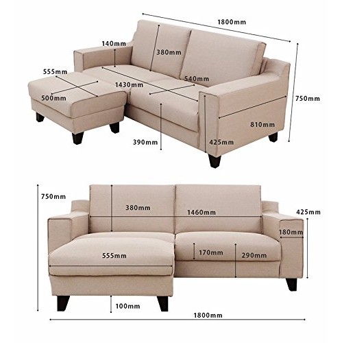 Elegant Loveseat With Matching Ottoman