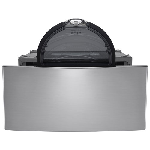 27 po 1,1 pi³ SideKick de LG pour Laveuse sur socle - Inox - BO - Parfait état