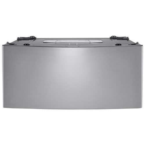 27 po 1,1 pi³ SideKick de LG pour Laveuse sur socle - Inox - BO - Parfait état