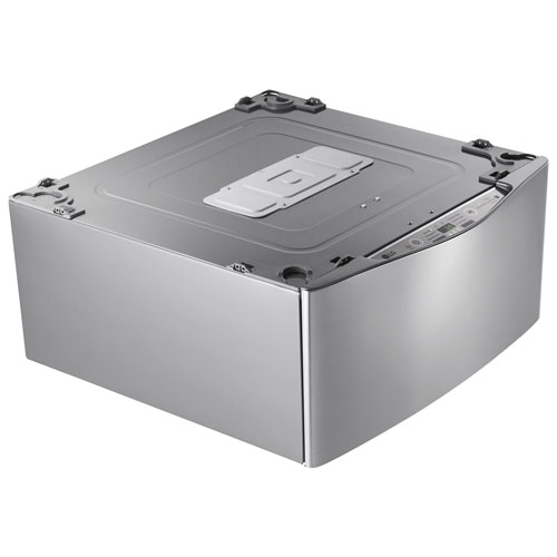 27 po 1,1 pi³ SideKick de LG pour Laveuse sur socle - Inox - BO - Parfait état