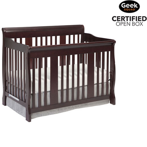 Storkcraft Tuscany 4 In 1 Convertible Crib Cherry Open Box