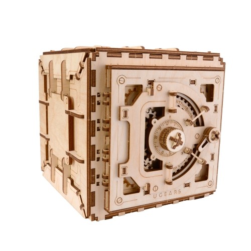 UGEARS  Safe - Mechanical Model 3D Wooden Puzzle