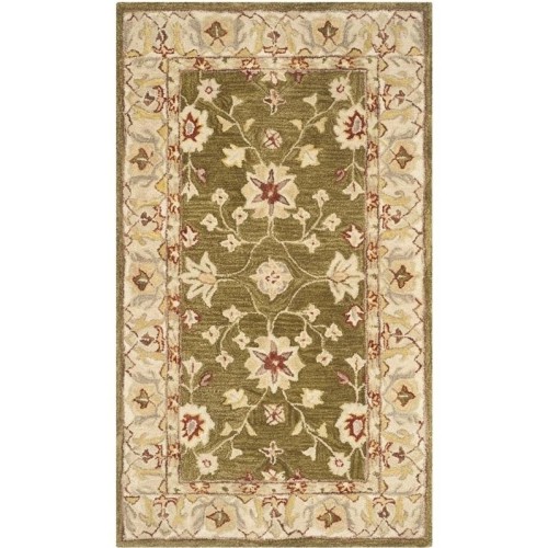 SAFAVIEH  Anatolia Moss Traditional Rug - 3' X 5'