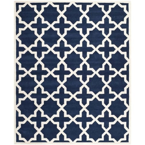 Safavieh Chatham Dark Blue Contemporary Rug - 8' x 10'