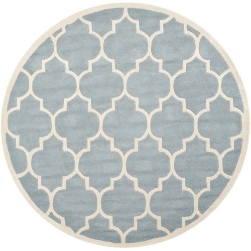 Safavieh Chatham Blue Contemporary Rug - Round 4'