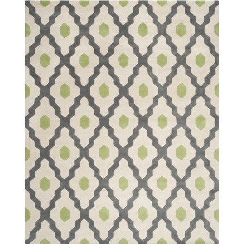 Image 1 of 1.. Safavieh Chatham Ivory Contemporary Rug - 8'9" x 12'