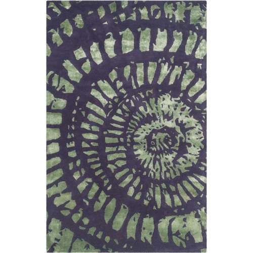 Image 1 of 2.. Safavieh Capri Lavander Contemporary Rug - 4' x 6'