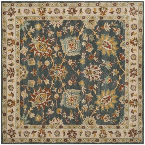 Safavieh Classic Dark Grey Traditional Rug - Square 6'