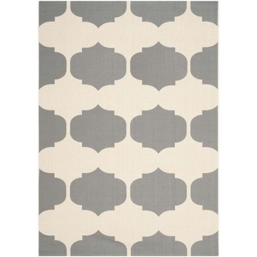 Safavieh Courtyard Beige Indoor Outdoor Rug - 4' x 5'7"