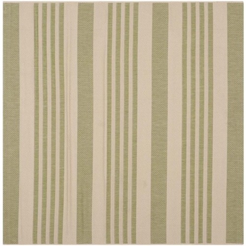 Image 1 of 1.. Safavieh Courtyard Beige Indoor Outdoor Rug - Square 5'